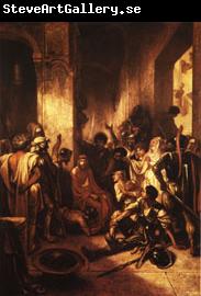 Alexandre Gabriel Decamps Christ at the Praetorium